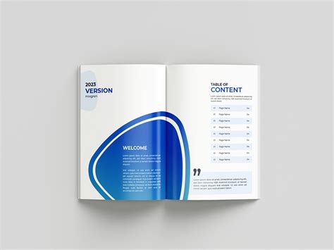 Company Profile Template Design By Mixgren On Dribbble