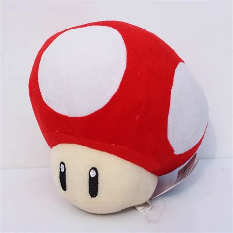 Buy Super Mario Red Mushroom Mush Rooms Stuffed Plush