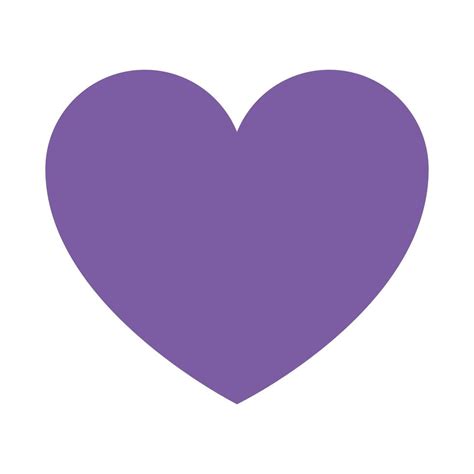 icono aislado corazón lindo púrpura 4832552 Vector en Vecteezy