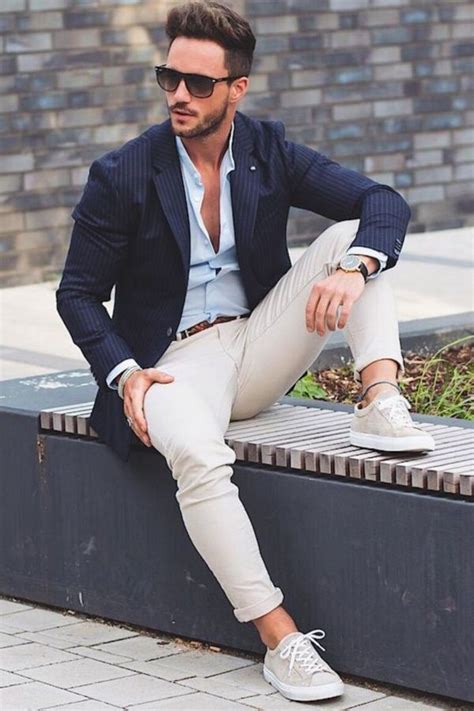 Mens Summer Blazer Outfits Linsey Ludwig