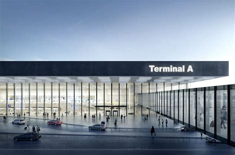 KAAN Architecten Designs Glassy New Terminal for Amsterdam Airport