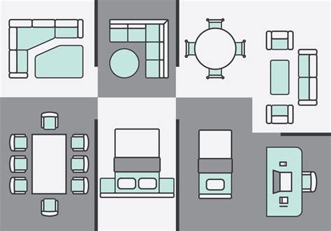Floor Plan Furniture Symbols Free | Floor Roma