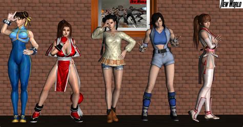Fighting Game Babes By Lonelygoer On Deviantart