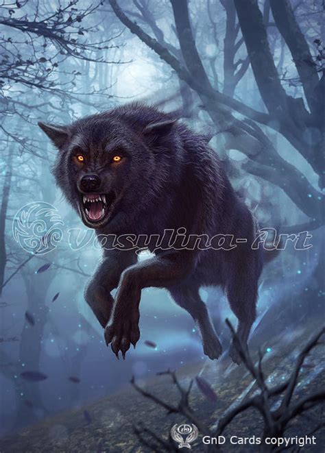 Wolf By Vasylina On Deviantart