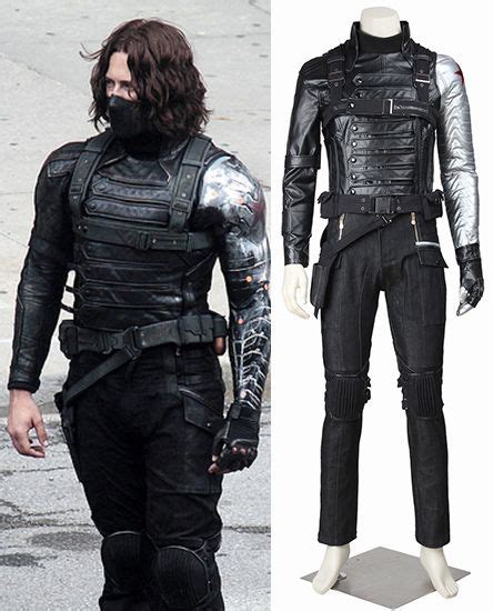 Winter Soldier Cosplay Soldier Costume Winter Soldier Bucky Captain