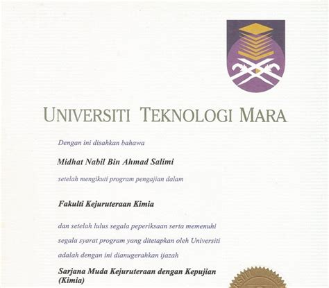 Diploma Teknologi Makanan Uitm Universiti Teknologi Mara Kampus Kota
