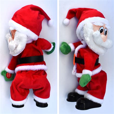 13in Twerking Santa Claus Doll Twisted Hip Dancing Musical Santa Christmas T Ebay