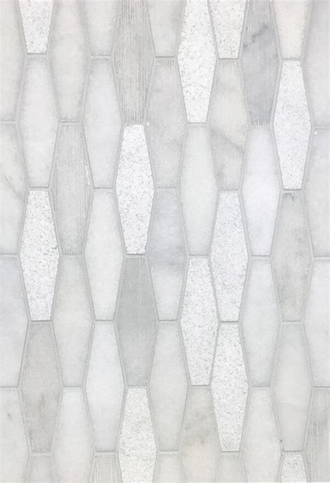 Contempo Carrara Diamond Hex Multi Finish Mosaic Stdcontcarrdmhx Iwt