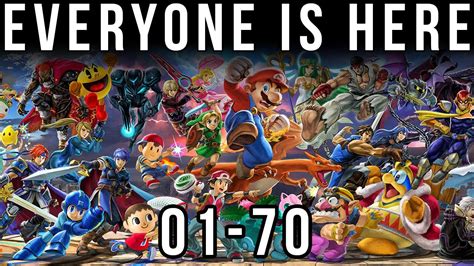 Super Smash Bros Ultimate Everyone Is Here All Characters 01 70