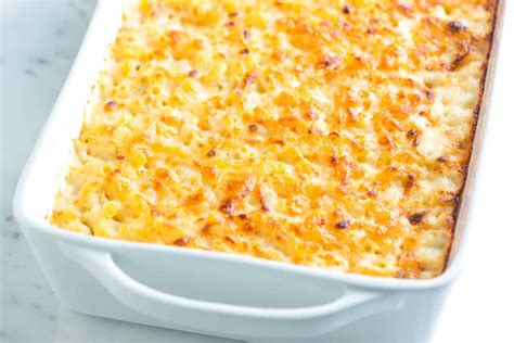 Transfer macaroni to a buttered baking dish. Easy, Creamy Macaroni and Cheese Recipe