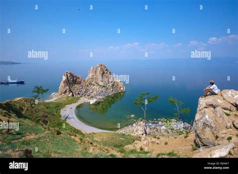 Olkhon Island Baikal Lake Russia Stock Photo Alamy