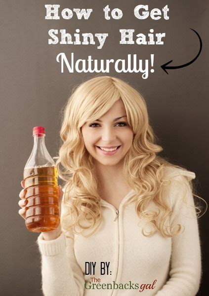 Diy How To Get Shiny Hair Naturally This Natural Beauty Tip Will