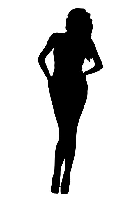 Woman Black Silhouette Free Stock Photo Public Domain Pictures
