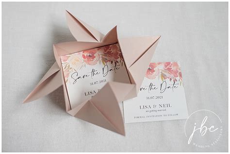 Origami Wedding Invites Jb Creatives