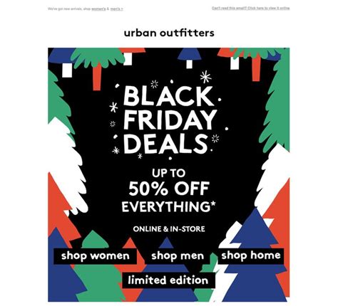 What Is Urban Outfitters Usual Black Friday Sale - URBAN OUTFITTERS - Black Friday Mailer / Email. SALE | Urban outfitters