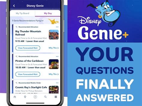 We Tested The Disney Genie App How To Get A Genie At Disney World