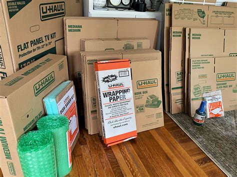 Easy Move With U Haul Moving Supplies And U Box Containers Made By