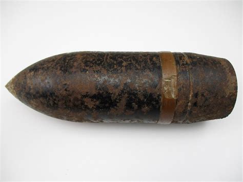 Wwii Us M72 75mm Inert Ap Projectile