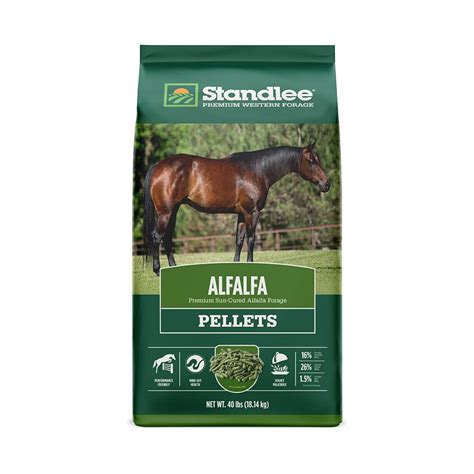 Standlee Premium Western Forage Alfalfa Pellets 40 Lb