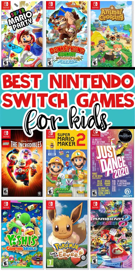 20 Best Nintendo Switch Games For Kids Play Party Plan