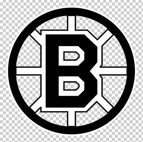 Black Boston Bruins Logo