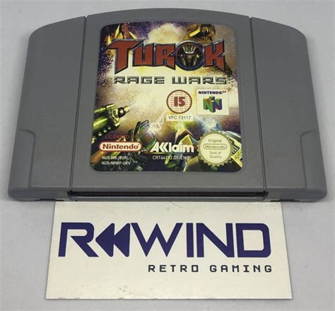 Turok Rage Wars N64 Rewind Retro Gaming
