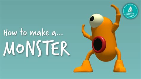 How To Design A Monster Using Makers Empire 3d 3d Modeling Software