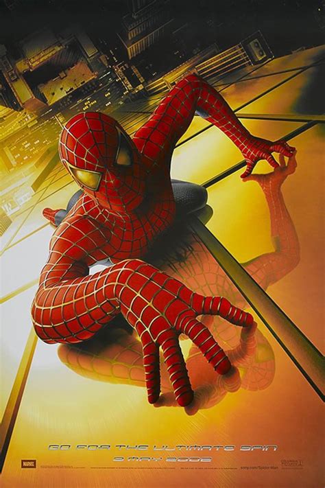 Spiderman 2002 Posterclassic Movie Postermovie Etsy
