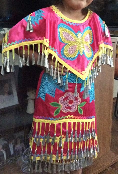 Jingle Dress With Detachable Apron And Cape By Pita Macias Native