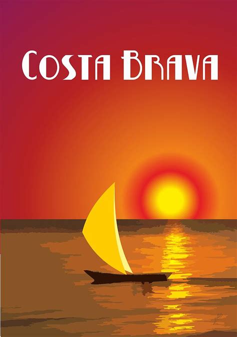 Costa Brava Digital Art By Joaquin Abella