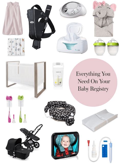 Everything You Need On Your Baby Registry Including The One Thing We