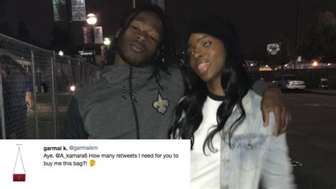New orleans saints running back alvin kamara had a fantastic rookie season, with 1,554 yards saints' running back alvin kamara said teams wanted him to change his appearance before he was. Saints RB Alvin Kamara's Sister Tricks Fans into Thinking She's a Groupie Looking for a Handout ...