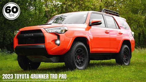 2023 Toyota 4runner Trd Pro Review A Reliable Off Road Beast Youtube