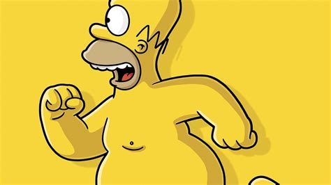 Wallpaper Illustration Yellow Cartoon The Simpsons Homer Simpson Font 1600x900