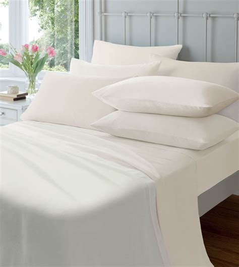 Extra Deep Flannelette Fitted Sheets Warm Soft Brushed Cotton Bed
