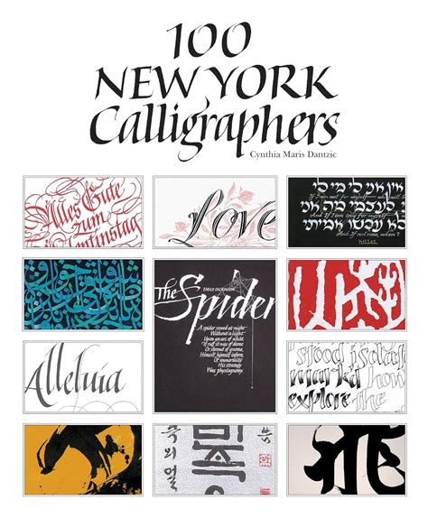 100 New York Calligraphers Dantzic Cynthia 9780764348983