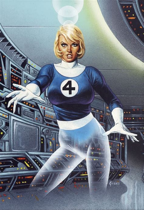 The Fantastic Four Invisible Woman Joe Jusko Mujer Invisible