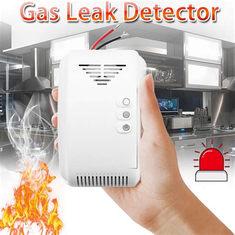For Rv Van Boat Gas Leak Lpg Gas Detector Propane Alarm Natural Fast