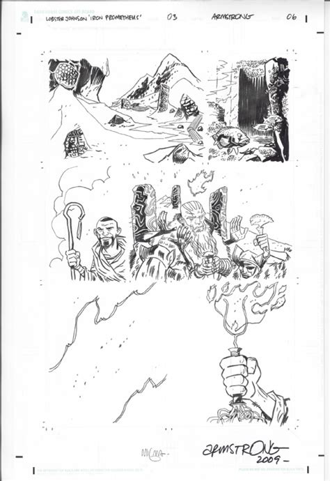 Lobster Johnson The Iron Prometheus Issue 3 Page 6 Original Page