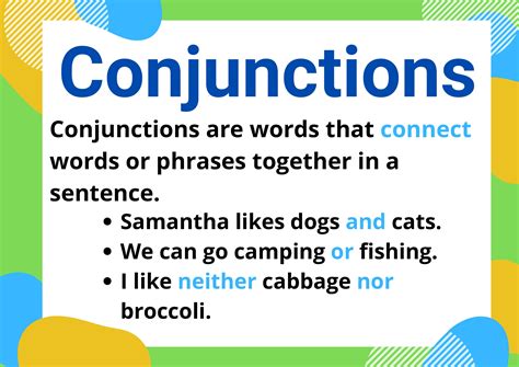 Conjunctions And Interjections Worksheet