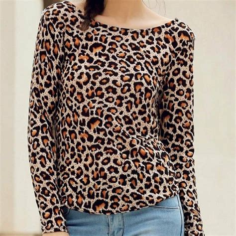 Nwot Victorias Secret Cheetah Print Top Print Tops Cheetah Print Tops