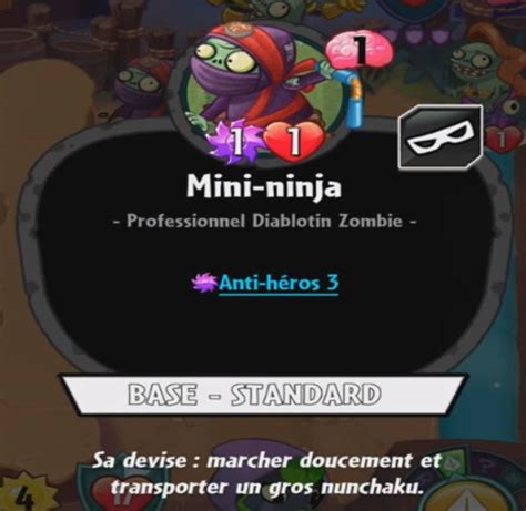 Mini Ninja Wiki Plantes Contre Zombies Fandom