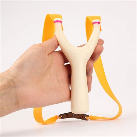 Wholesale New Products Powerful Sling Shot White Abs Slingshot Resin