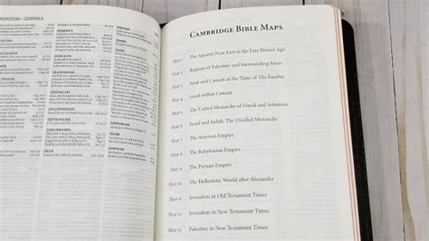 Cambridge Esv Clarion Goatskin 22 Bible Buying Guide