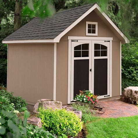 As long as you have room for these outside, they add plenty of storage space. Ridgepointe 8' x 12' Wood Storage Shed in 2020 (With images) | Wood storage sheds, Storage shed ...