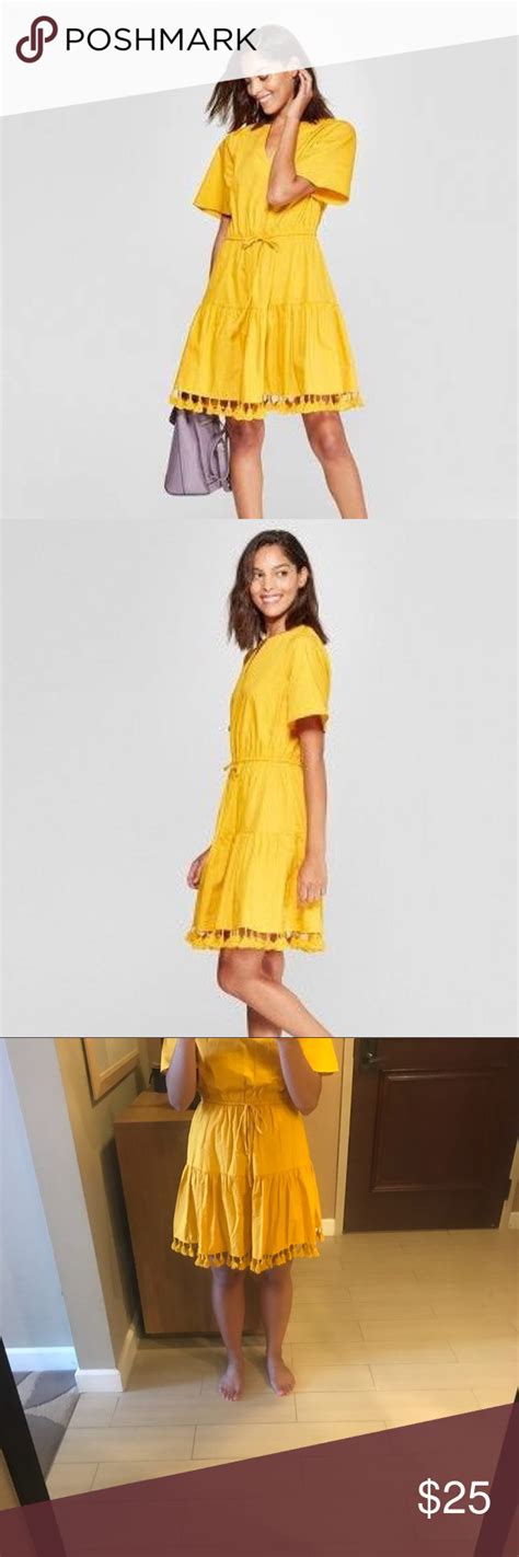 Yellow A New Day Dress Day Dresses Dresses Colorful Dresses