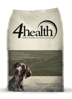 Where the food on the table is as important as the family around it including the furriest family members. 4Health Performance Formula Adult Dog Food Review And Buy ...