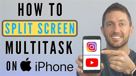 How To Do Iphone Split Screen Multitask With Two Apps On At Once