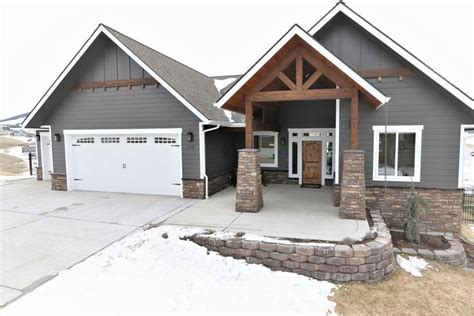 … all the brick on your house or patio will have to be replaced as it starts crumbling. Charcoal siding, board and batten accent with wood accent ...