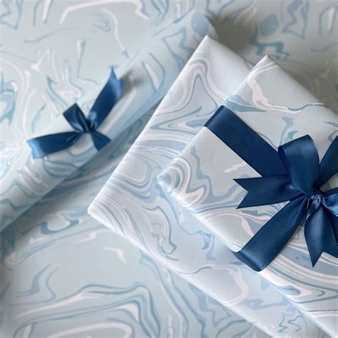 Marble Luxury Wrapping Paper By Abigail Warner